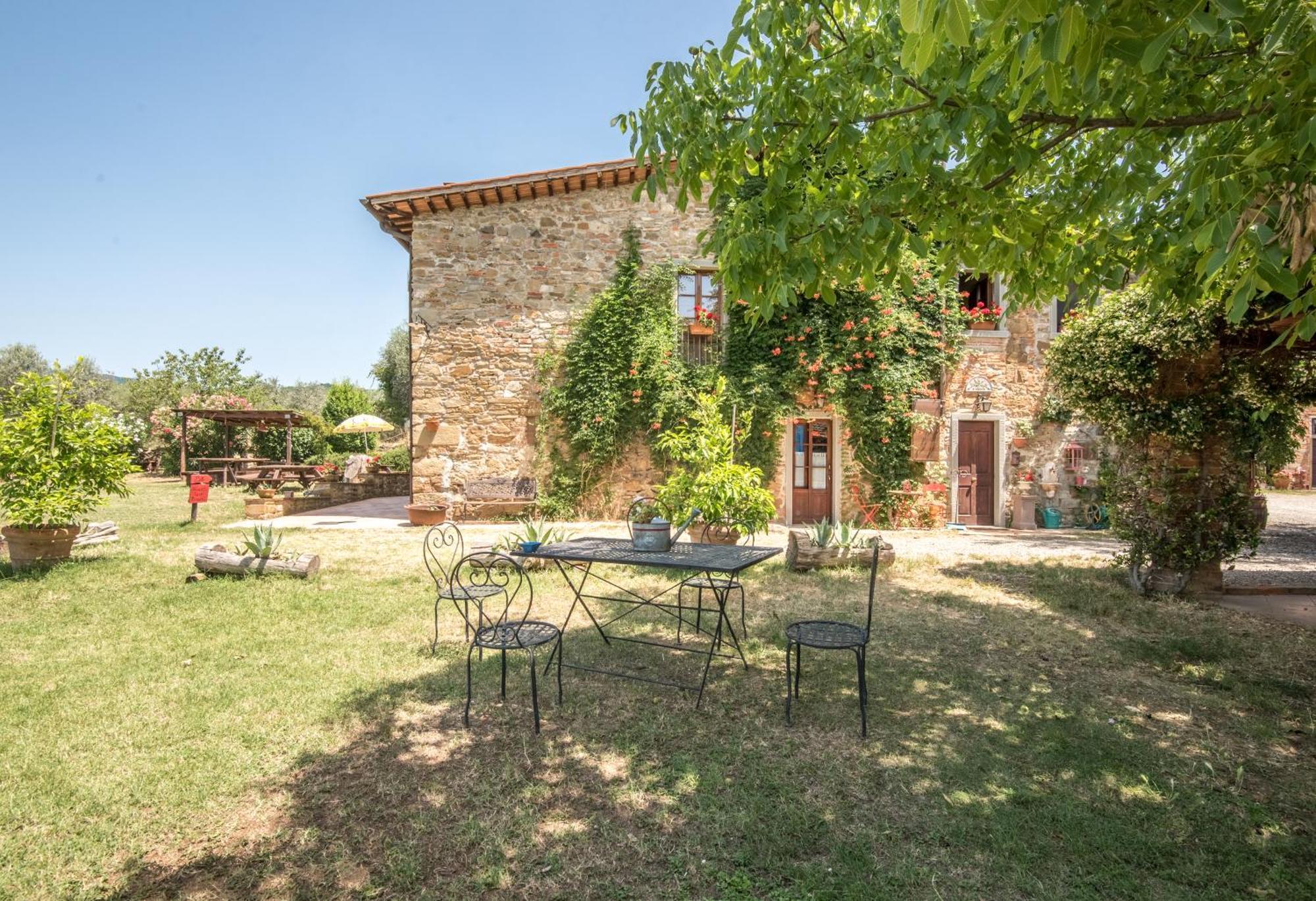 Vila Poggio Primo - Trilocale Carlotta Castiglion Fibocchi Exteriér fotografie