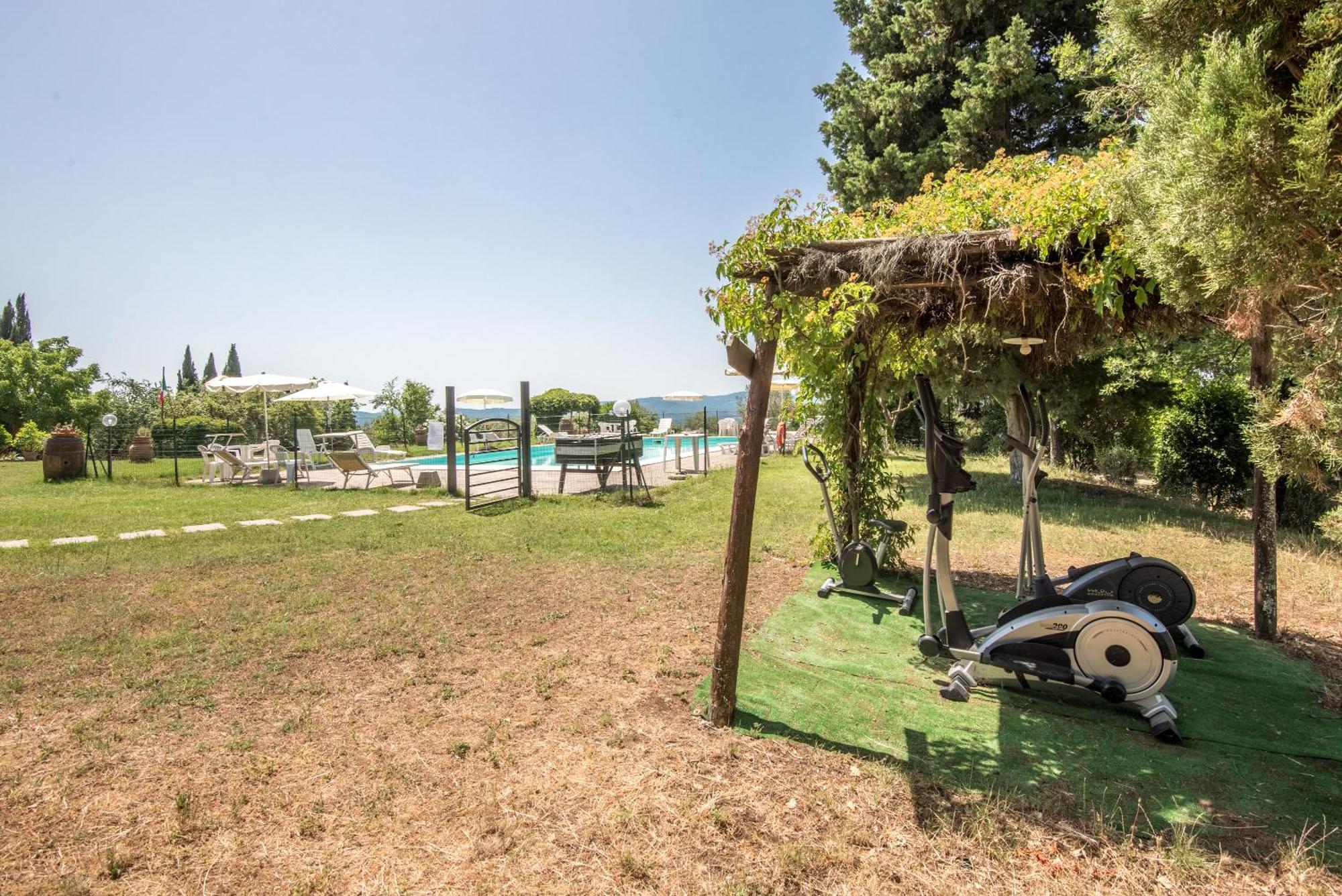 Vila Poggio Primo - Trilocale Carlotta Castiglion Fibocchi Exteriér fotografie