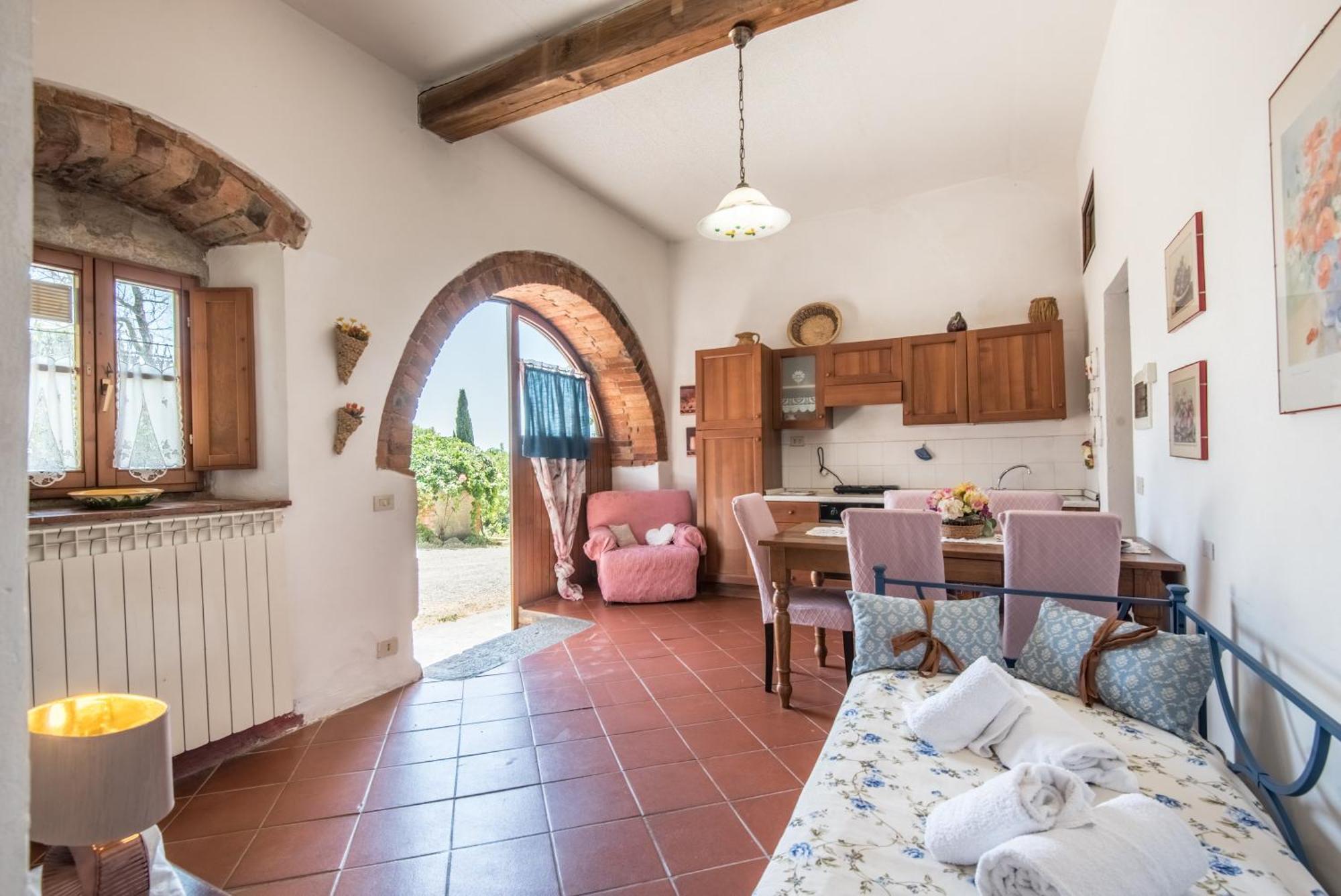 Vila Poggio Primo - Trilocale Carlotta Castiglion Fibocchi Exteriér fotografie