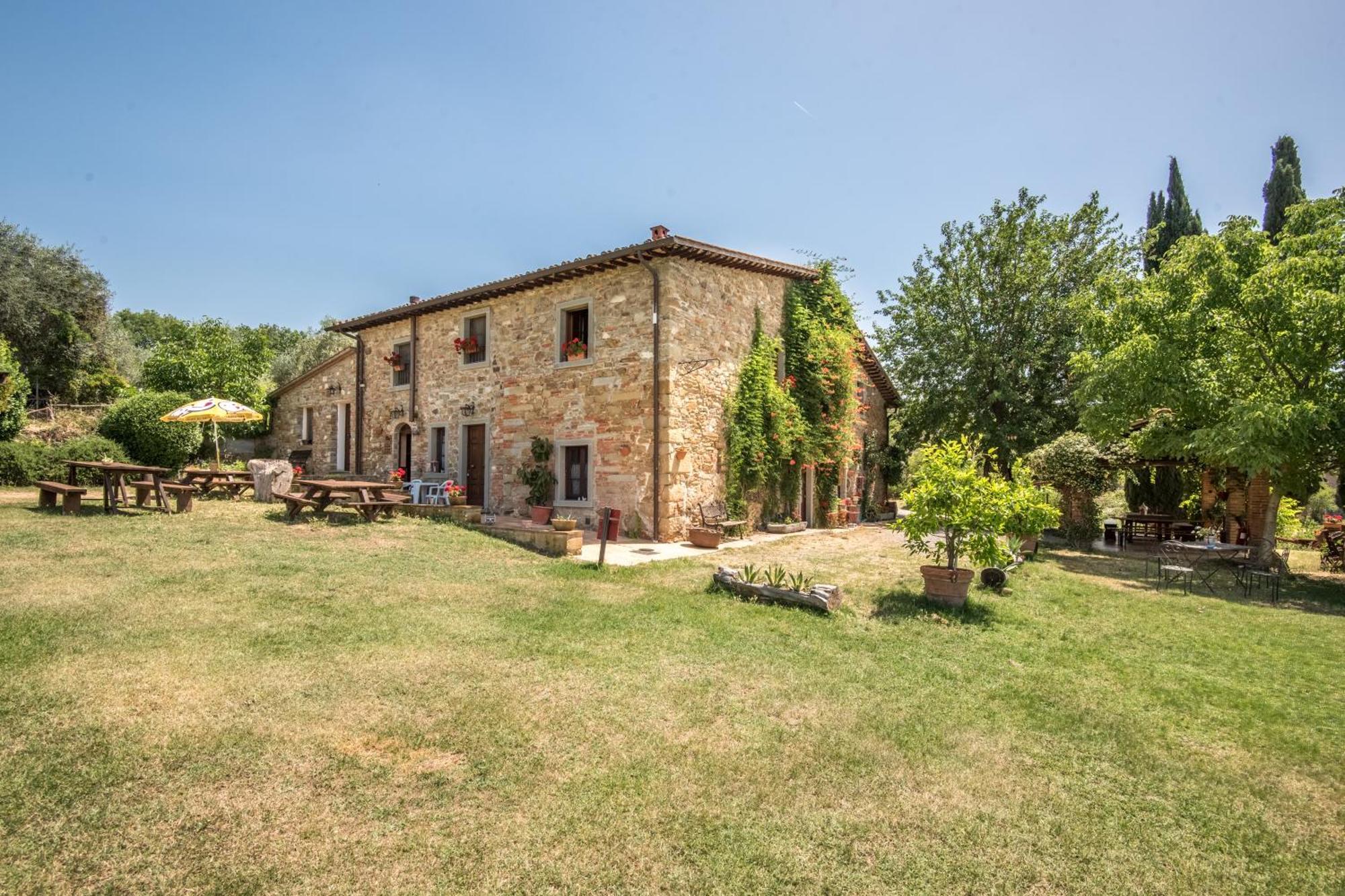 Vila Poggio Primo - Trilocale Carlotta Castiglion Fibocchi Exteriér fotografie